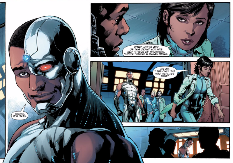 Illustration for article titled Cyborg tackles unlikely superhero subjects of race and disability